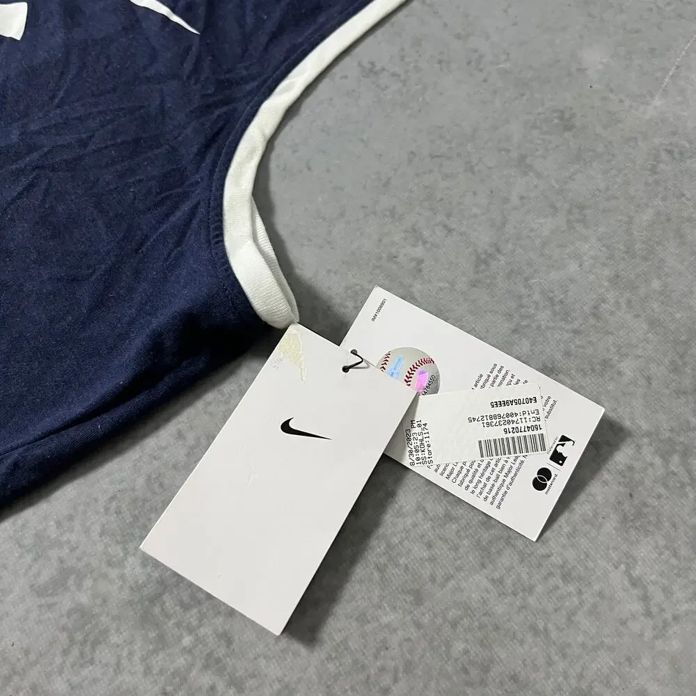 Nike New York Yankees MLB Womens Navy Team Tank Top Size XXL